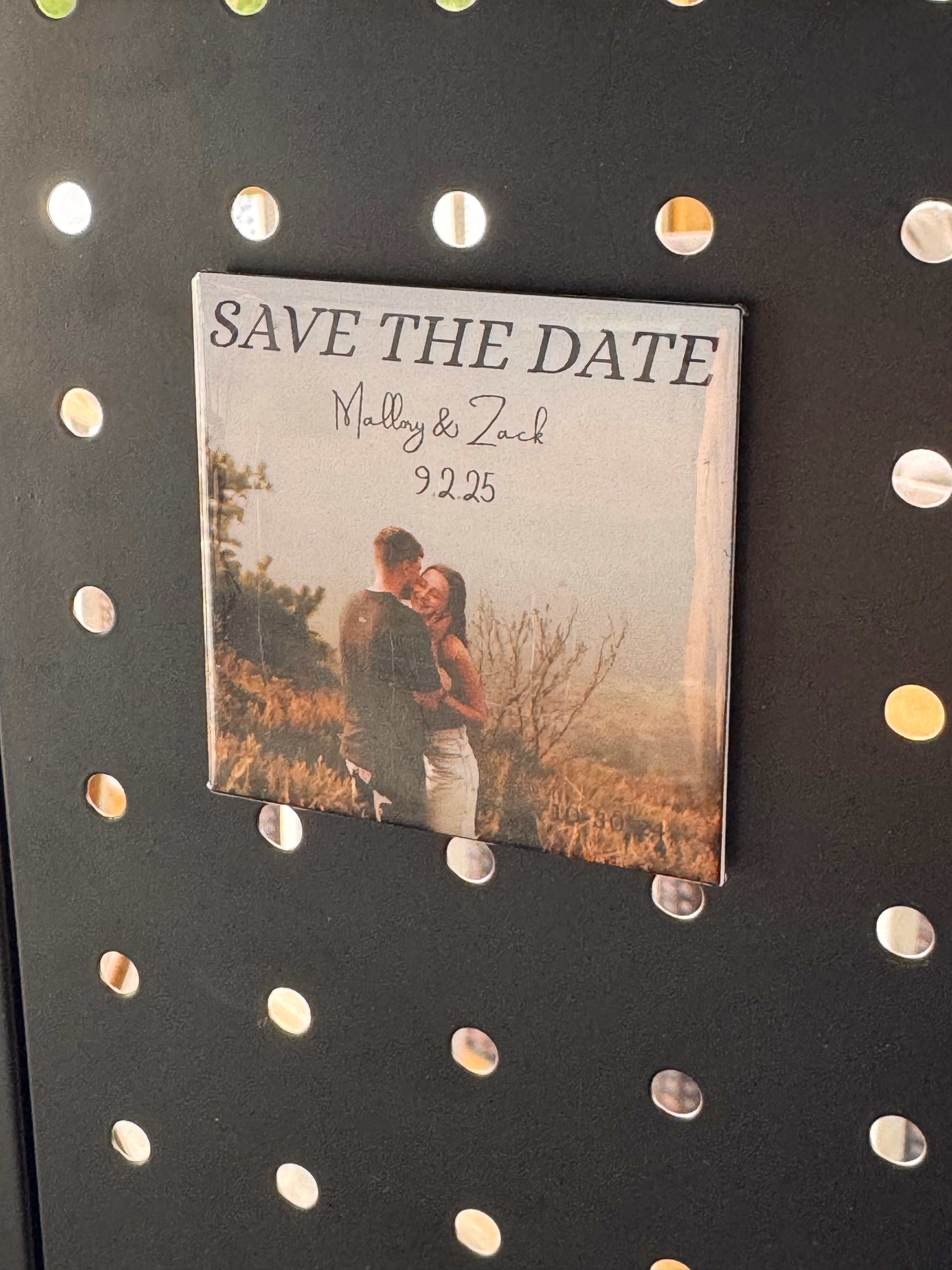 Custom Save the Date Magnets 2.5x2.5