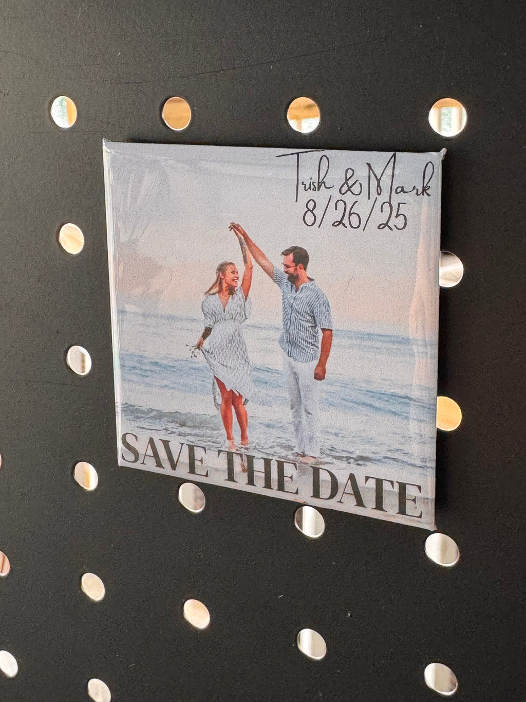 Custom Save the Date Magnets 2.5x2.5